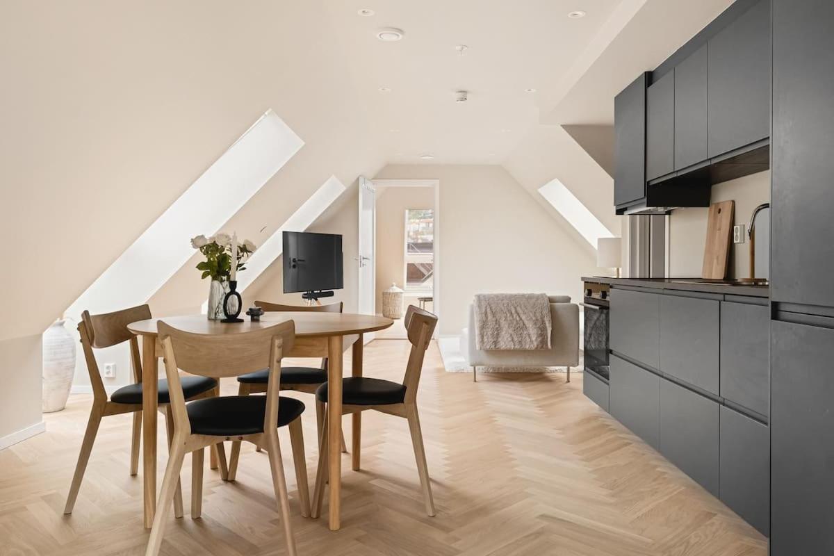 Dinbnb Apartments I Mid-City Luxury With Mini Balcony And Smart Tv & Sound System Bergen Exterior foto