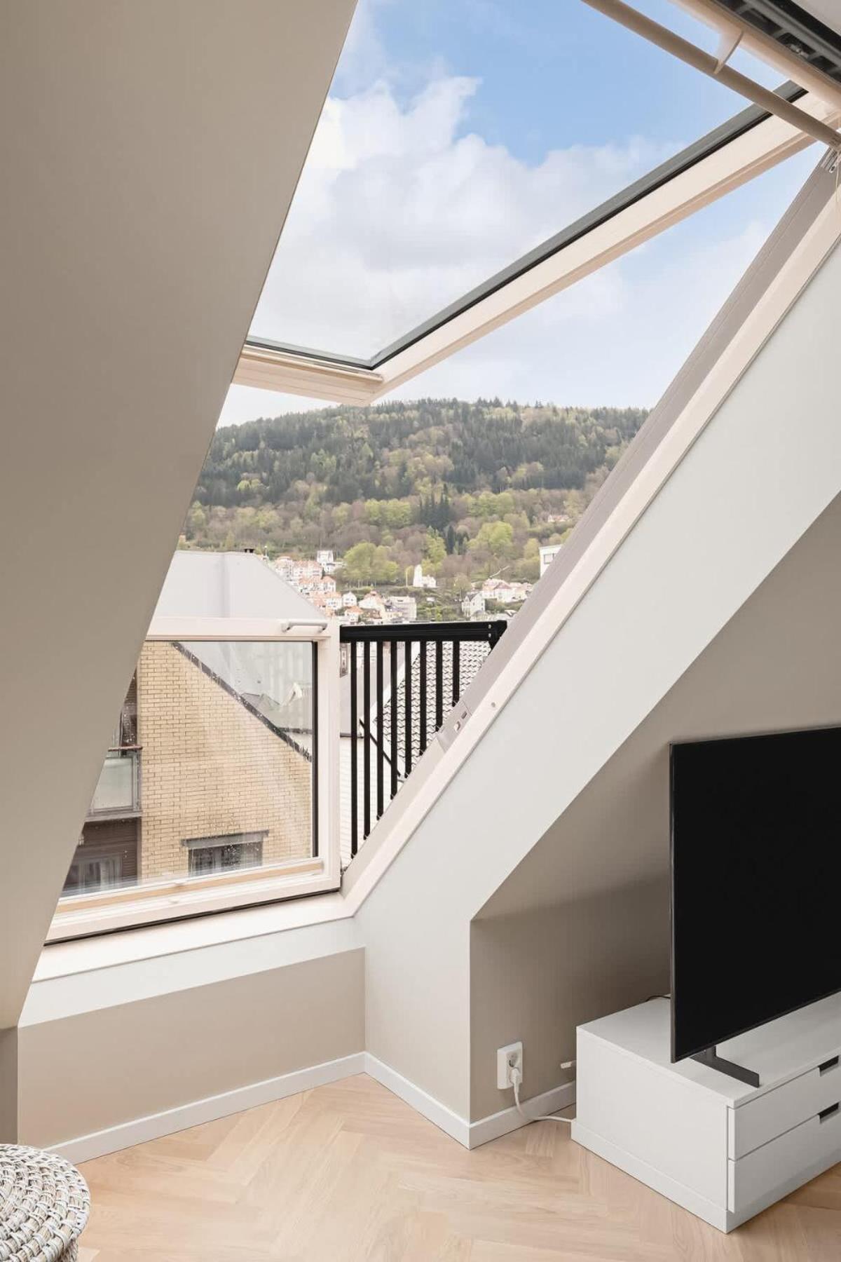 Dinbnb Apartments I Mid-City Luxury With Mini Balcony And Smart Tv & Sound System Bergen Exterior foto