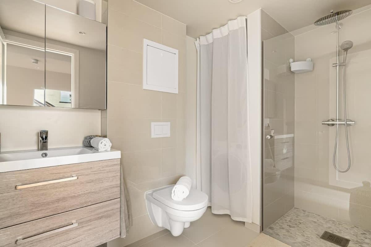 Dinbnb Apartments I Mid-City Luxury With Mini Balcony And Smart Tv & Sound System Bergen Exterior foto